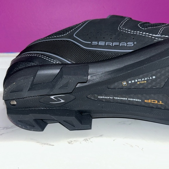 MENS Serfas Cadmium MTB Cycling Shoes - Picture 8 of 11